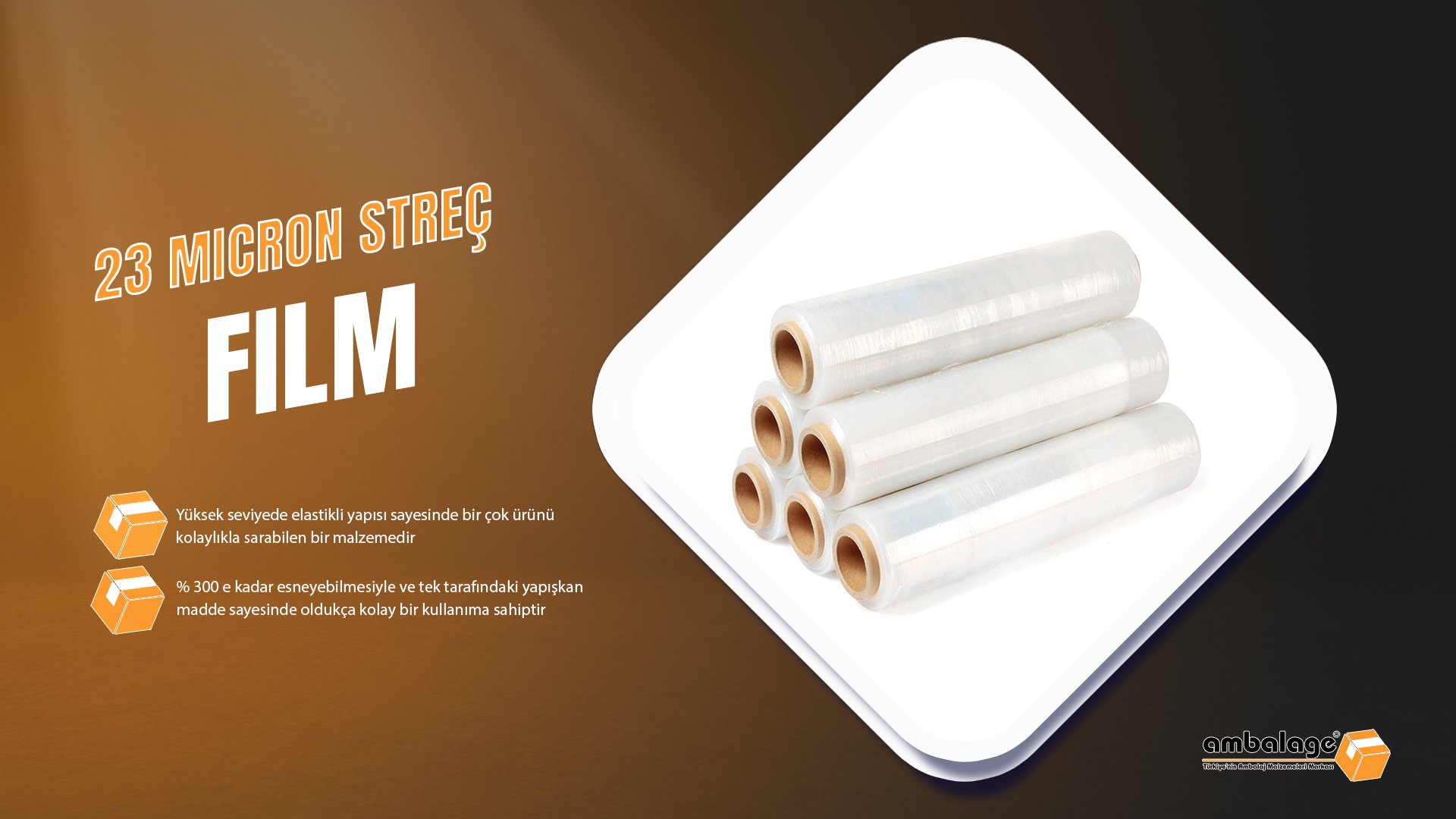 23 Micron Streç Film