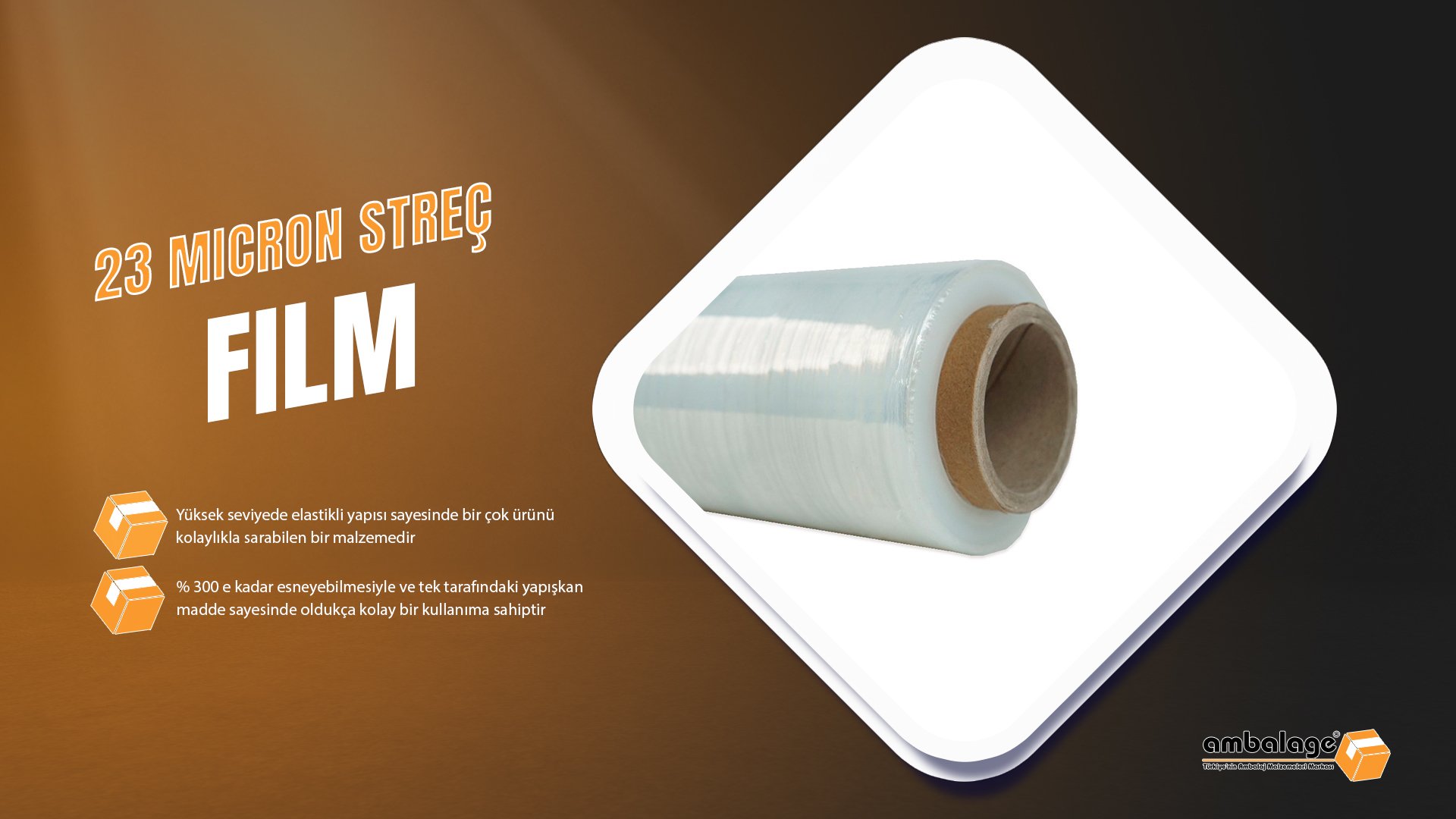 23 Micron Streç Film