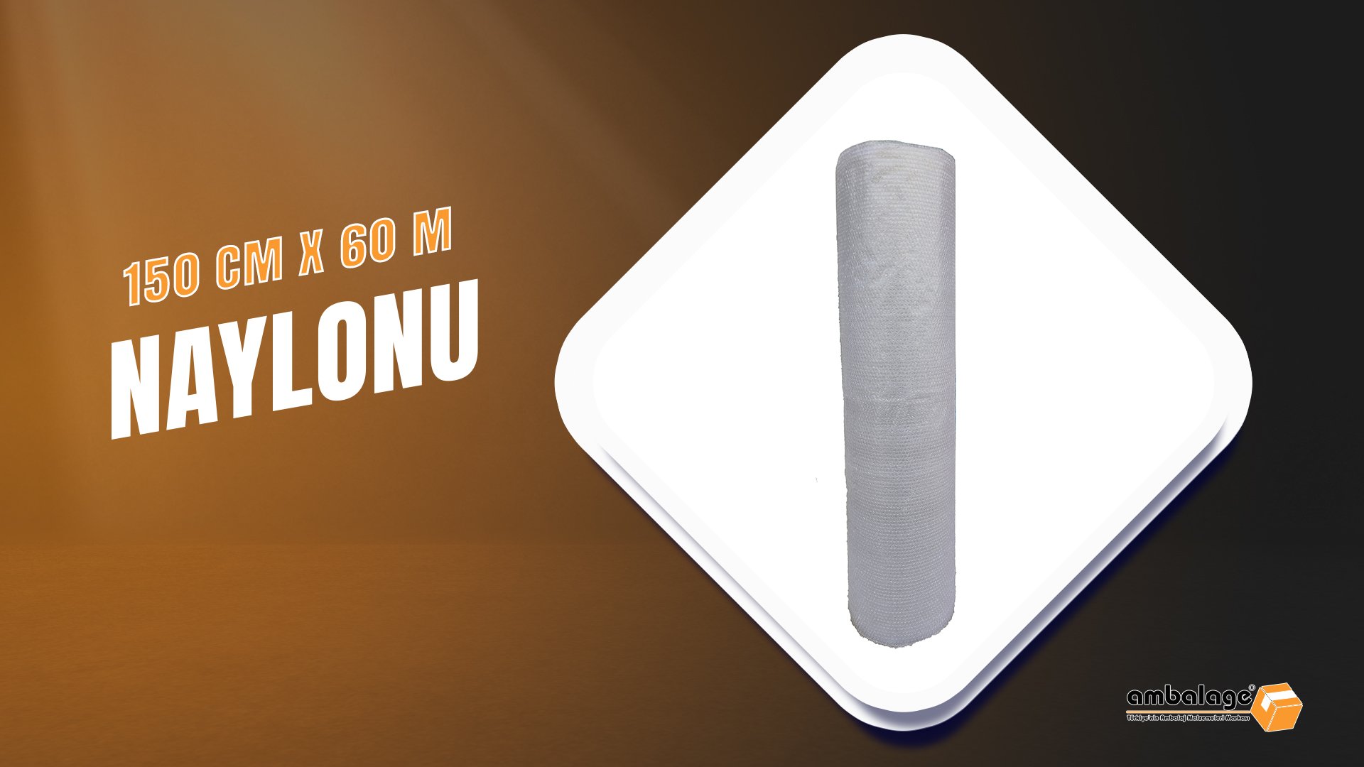 Balonlu Naylon 150 CM x 60 METRE 80gr/m2